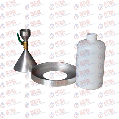 Portable Soil Testing Machine 152mm Six Inch Sand Cone Test Apparatus