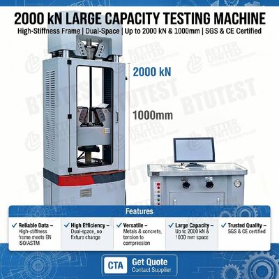 Computer‑controlled Hydraulic Universal Testing Machine