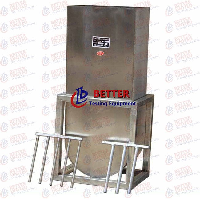 U Shape Box Apparatus Concrete Testing Equipment
