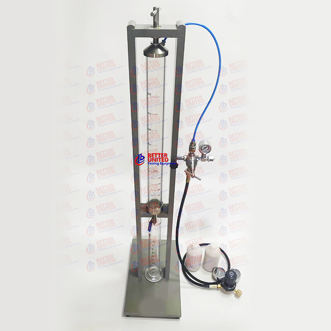 Visible Sand Bed Non Permeable Filter Drilling Fluids Testing Equipment