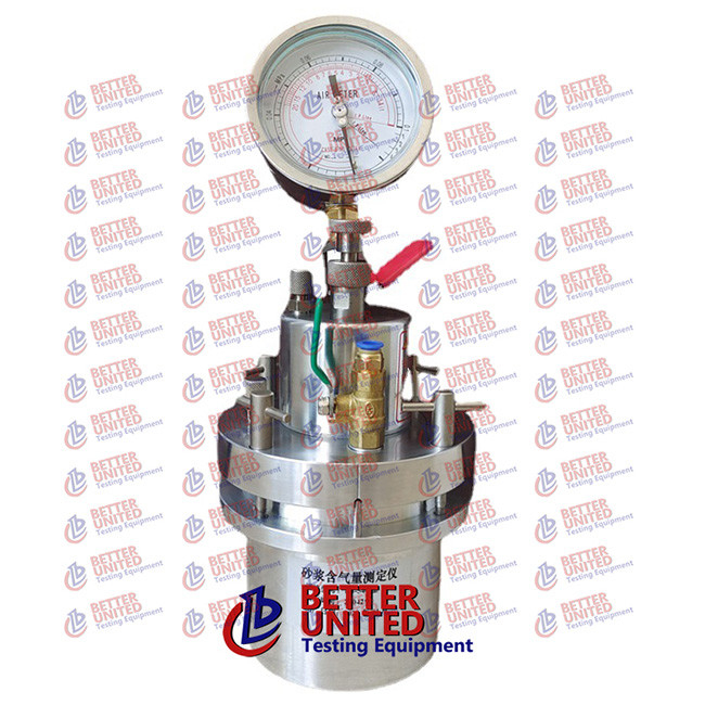 1 Litre Air Entrainment Meter Mortar Testing Equipment  JISA1228 Standard