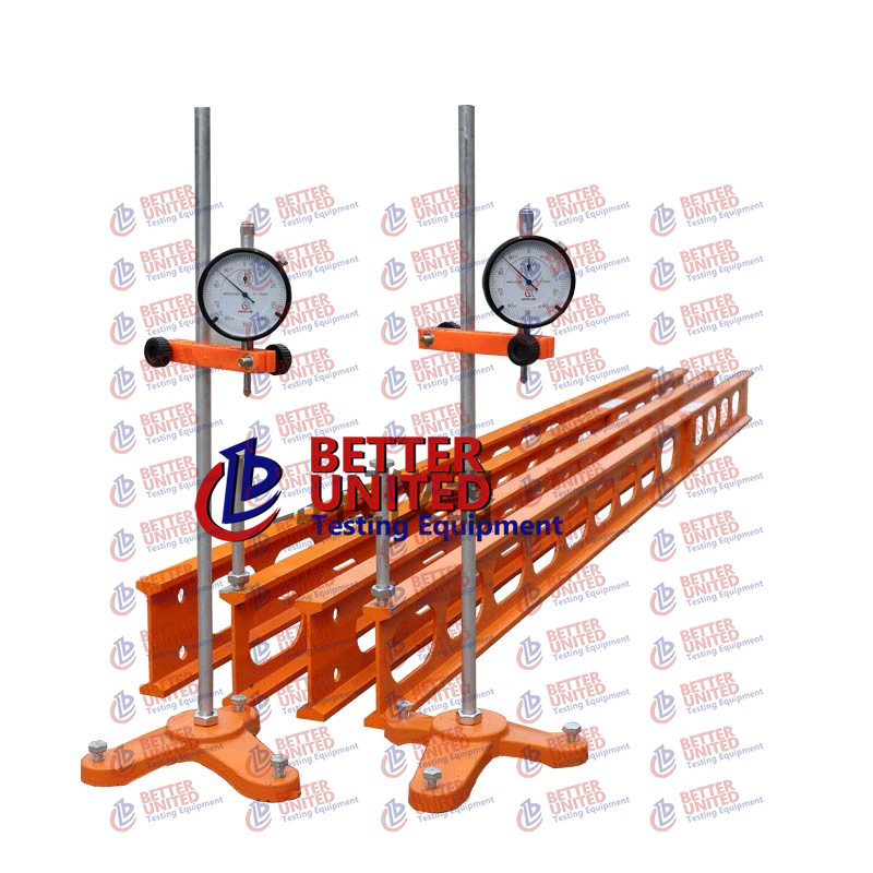 High Resolution Benkelman Beam Apparatus 200g Load Soil Testing Machine