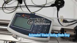 Système de test triaxial automatique